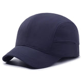 Navy cap on a white background