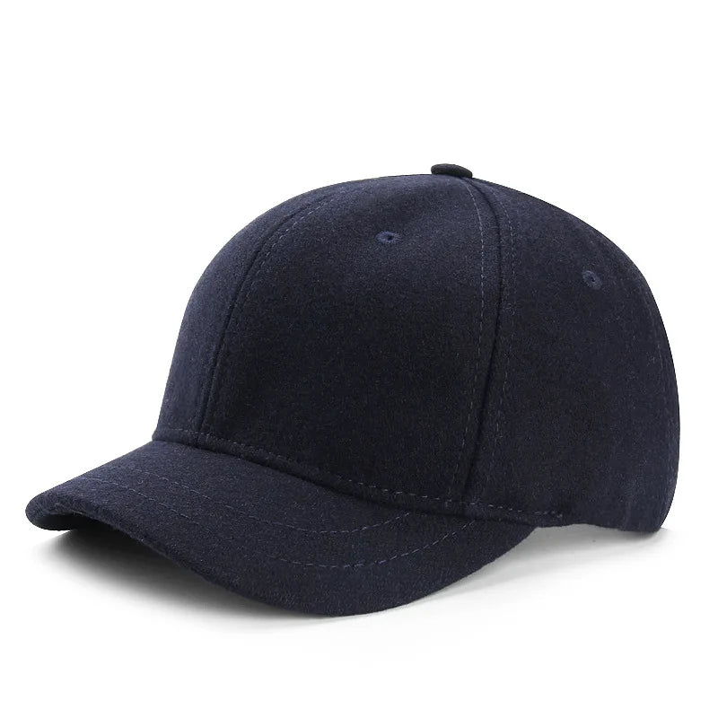 Short brim cheap wool hat