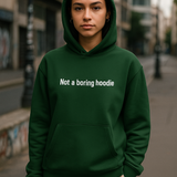 Not a boring hoodie