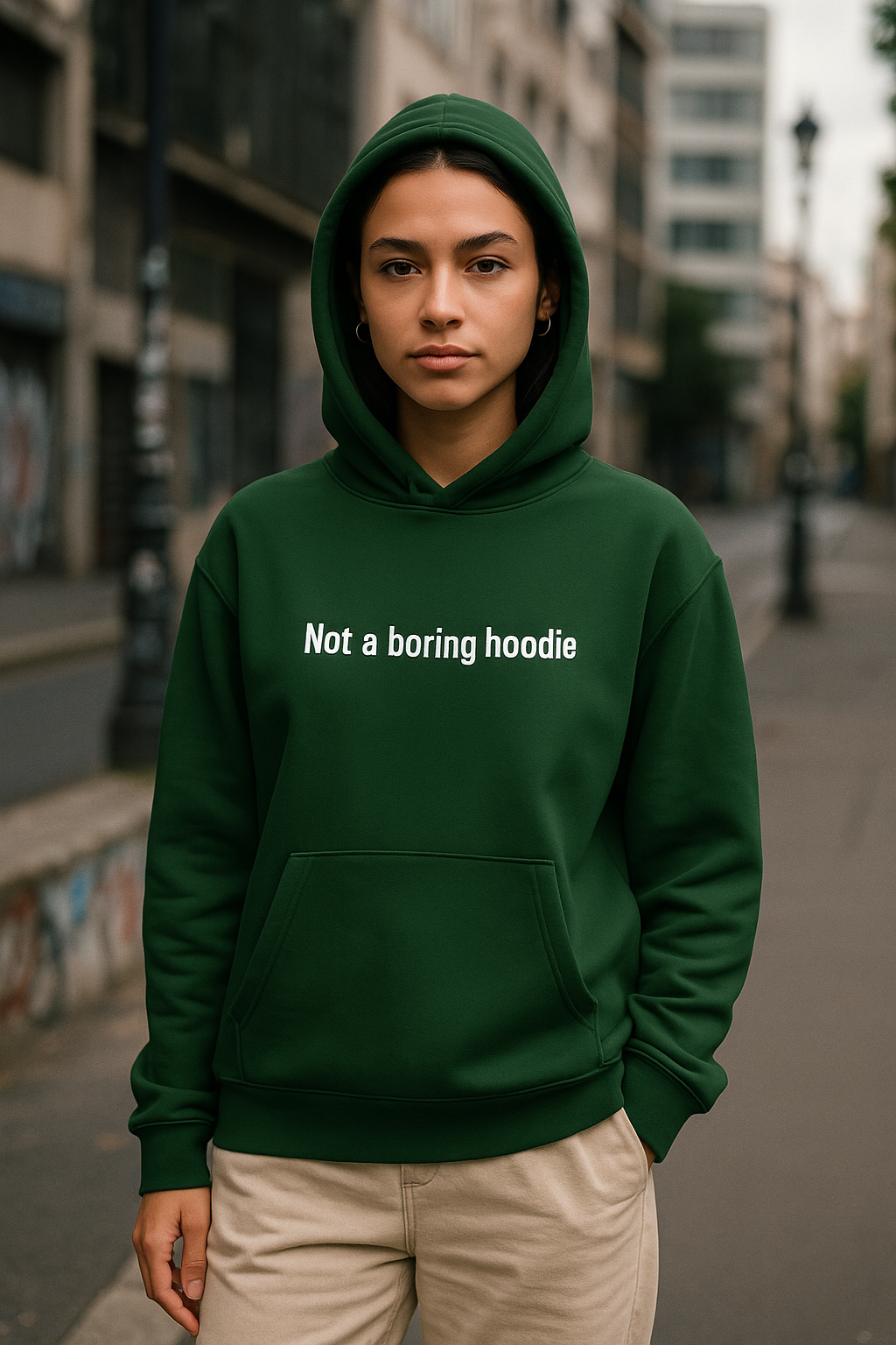 Not a boring hoodie