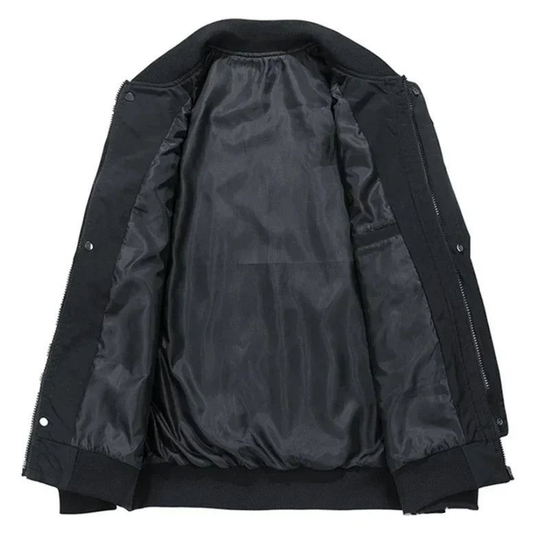 Oversized Streetwear Bomber Jacket