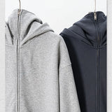 Oversized Zip Hoodie with Mask – Men’s Windproof Street Style