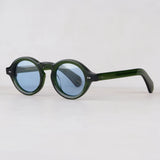 Kyoto – Thick Frame Round Acetate Sunglasses