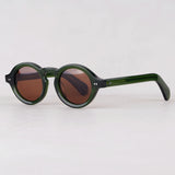Kyoto – Thick Frame Round Acetate Sunglasses