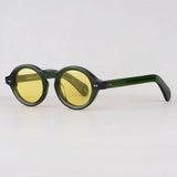 Kyoto – Thick Frame Round Acetate Sunglasses