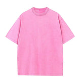 Pink t-shirt on a white background
