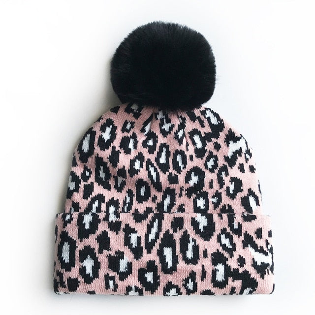 Leopard Beanie