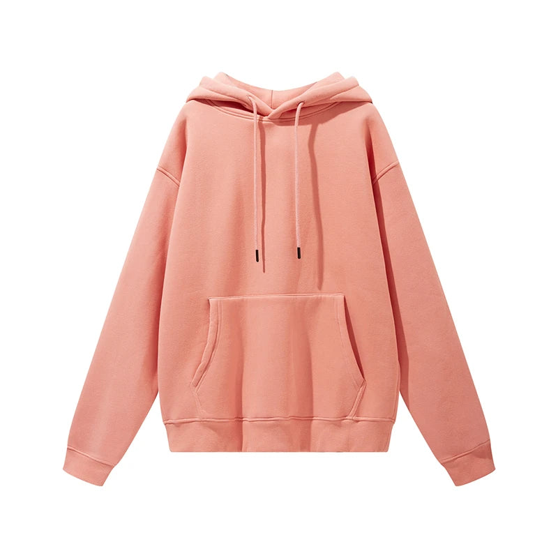 Thick Fleece Hoodie – Oversized Winter Streetwear Pullover