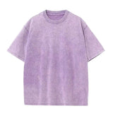 Purple t-shirt on a white background