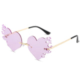 Heart Flame Sunglasses