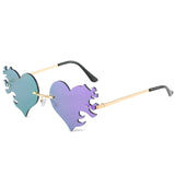 Heart Flame Sunglasses