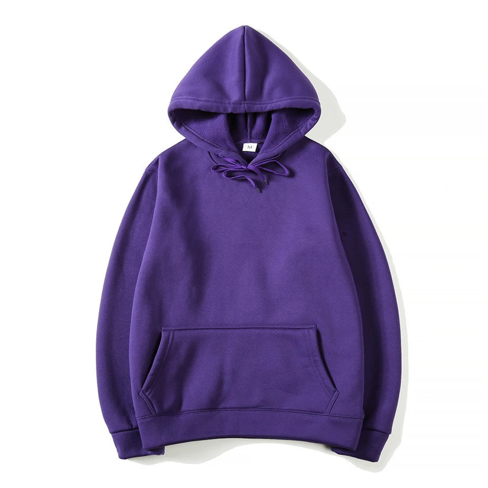 Sleek Plain Hoodie