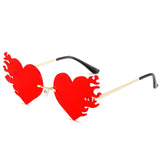 Heart Flame Sunglasses