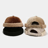 Shearling Brimless Hat