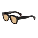Square acetate sunglasses, front view
