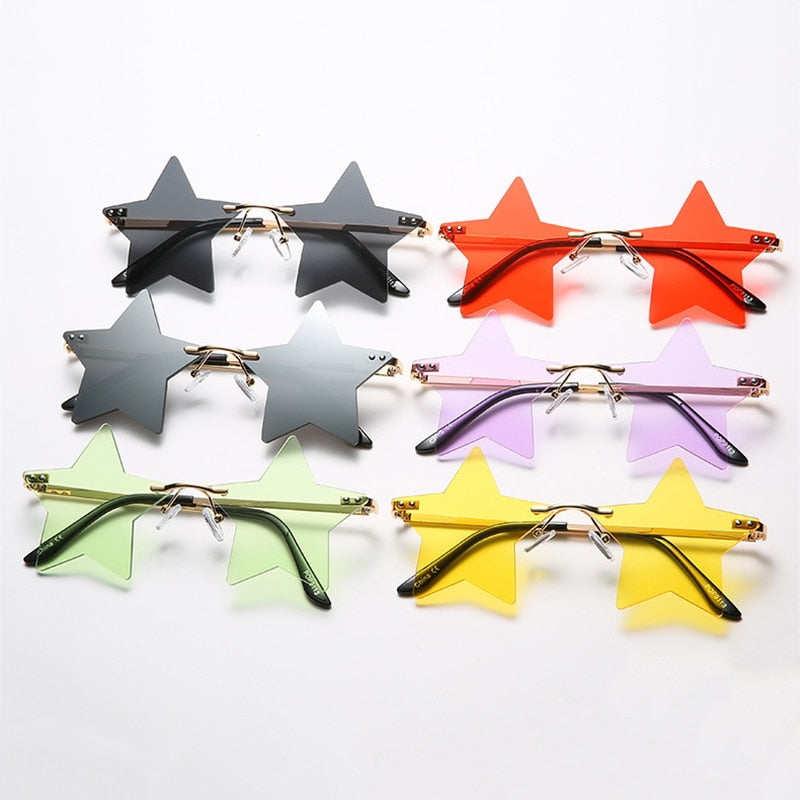 star shape sunglasses collection
