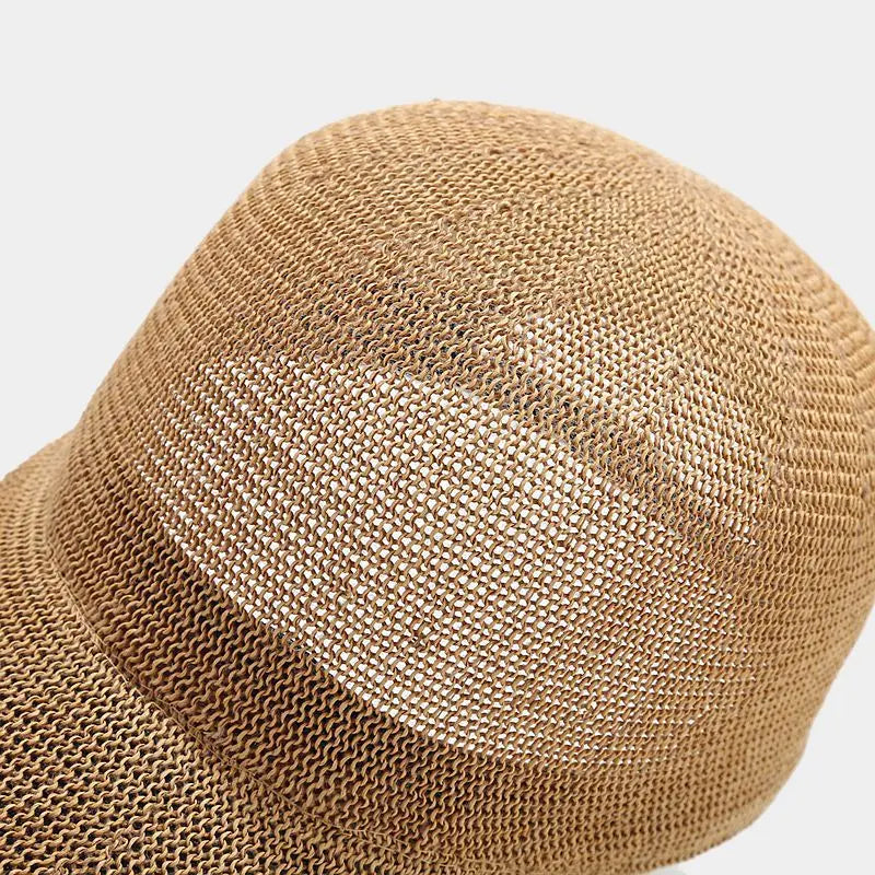 Straw Baseball Cap