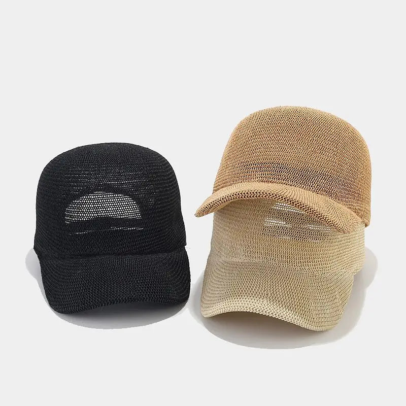 Straw Baseball Cap