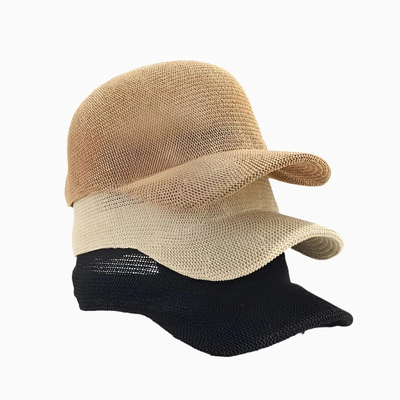 Straw Baseball Cap