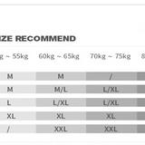 Size chart for Cozy Textured Hoodie