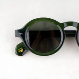 Kyoto – Thick Frame Round Acetate Sunglasses