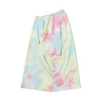 Tie-dye oversized t-shirt, back view
