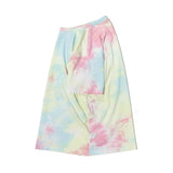 Tie-dye oversized t-shirt, back view