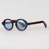 Kyoto – Thick Frame Round Acetate Sunglasses