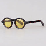 Kyoto – Thick Frame Round Acetate Sunglasses