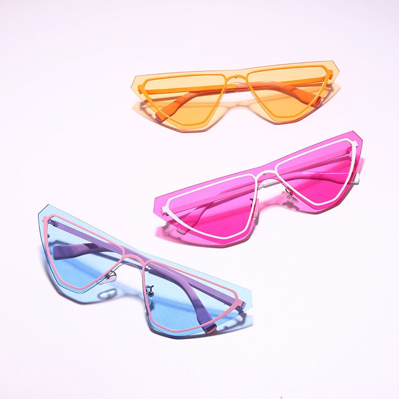 Triangle Steampunk Sunglasses