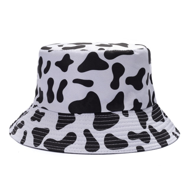 Cow Print Bucket Hat