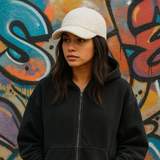 Fluffy Baseball Cap – Cozy Winter Streetwear Hat