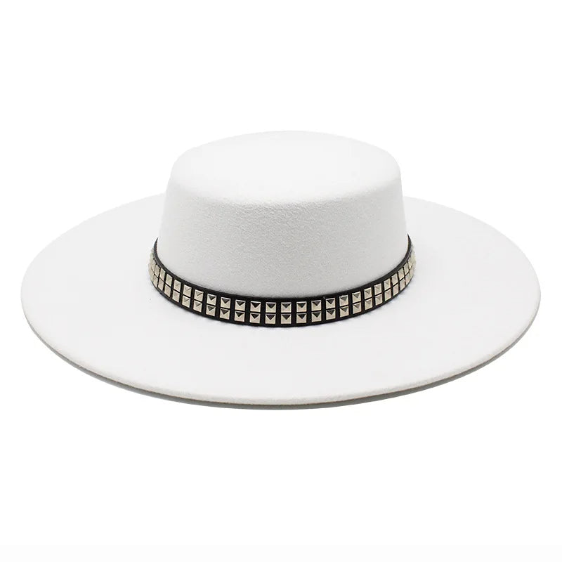 Stylish City Wide Brim Fedora Hat
