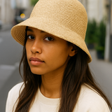 Summer Sway Women's Straw Bucket Hat
