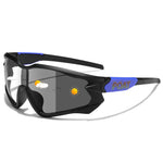 Wraparound photochromic sport sunglasses, seventh variant view