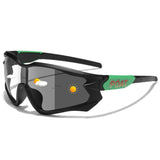 Wraparound photochromic sport sunglasses, ninth variant view