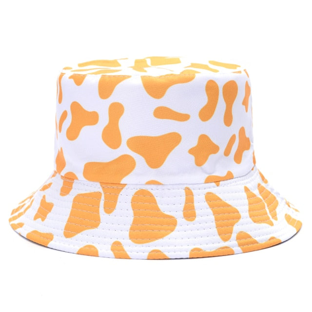 Cow Print Bucket Hat