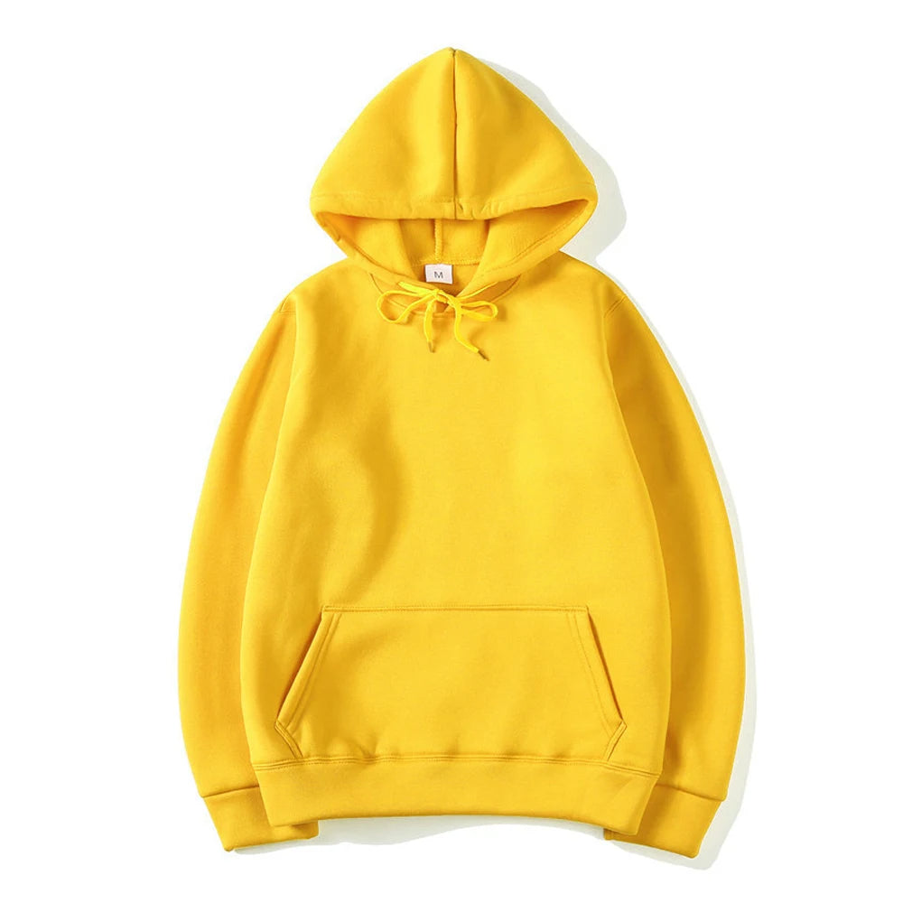 Sleek Plain Hoodie