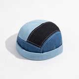 Brimless Denim Hat