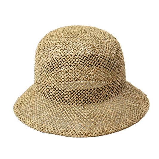 Dome Bell-shaped Straw Hat