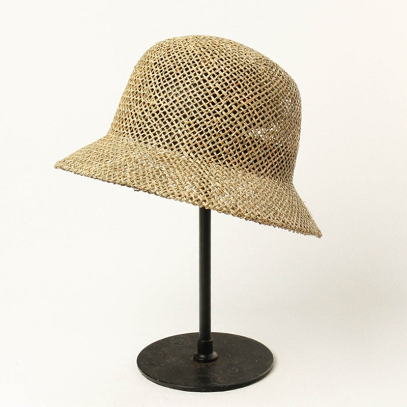 Dome Bell-shaped Straw Hat