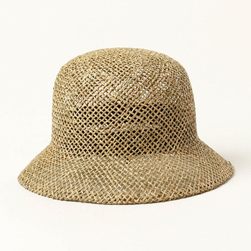 Dome Bell-shaped Straw Hat