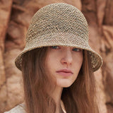 Dome Bell-shaped Straw Hat
