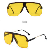 Fashion Half Frame Sunglasses