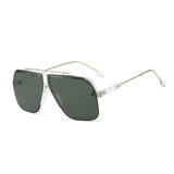 Fashion Half Frame Sunglasses
