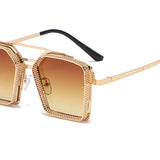 Fashion Square Steampunk Sunglasses