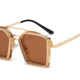Fashion Square Steampunk Sunglasses