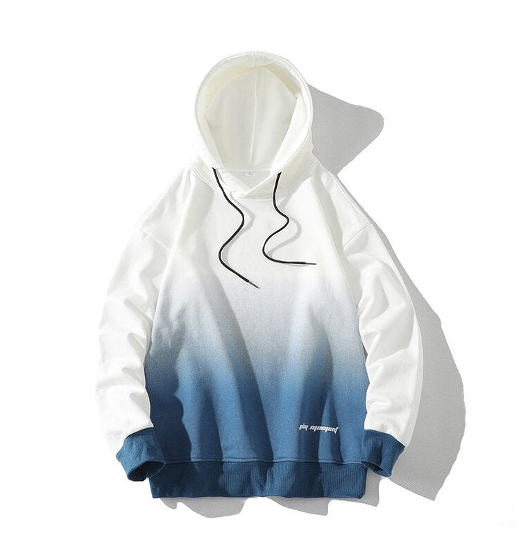 Blue on sale ombre hoodie