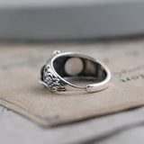 Owl Silver Ring
