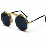 Steampunk Flip Sunglasses